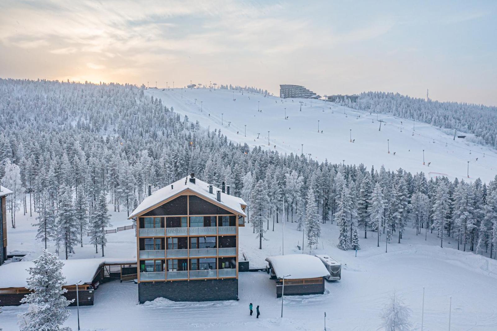 Levi Tunturinlaita A4, Ski-In Ski-Out 3Xbedroom ภายนอก รูปภาพ