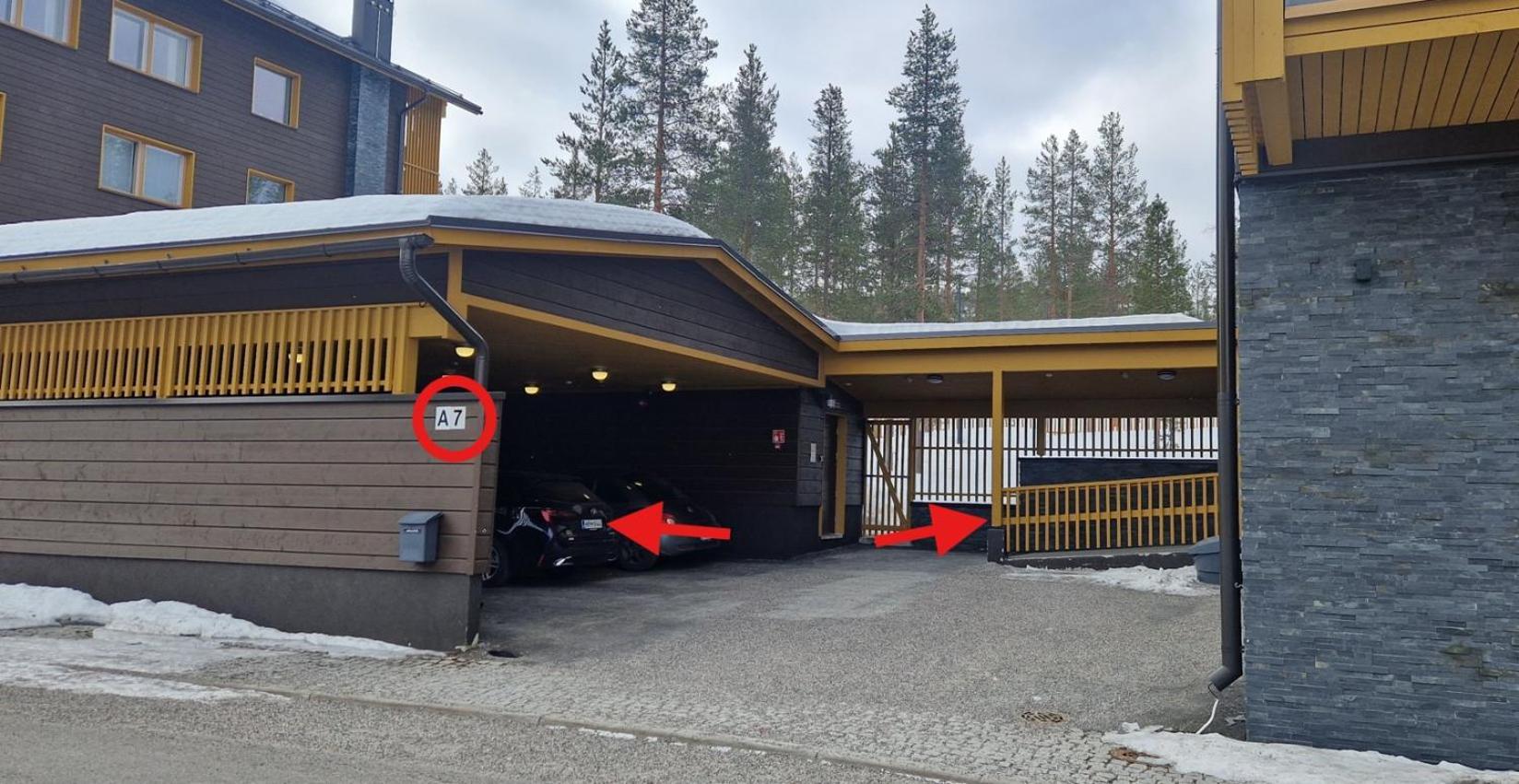 Levi Tunturinlaita A4, Ski-In Ski-Out 3Xbedroom ภายนอก รูปภาพ